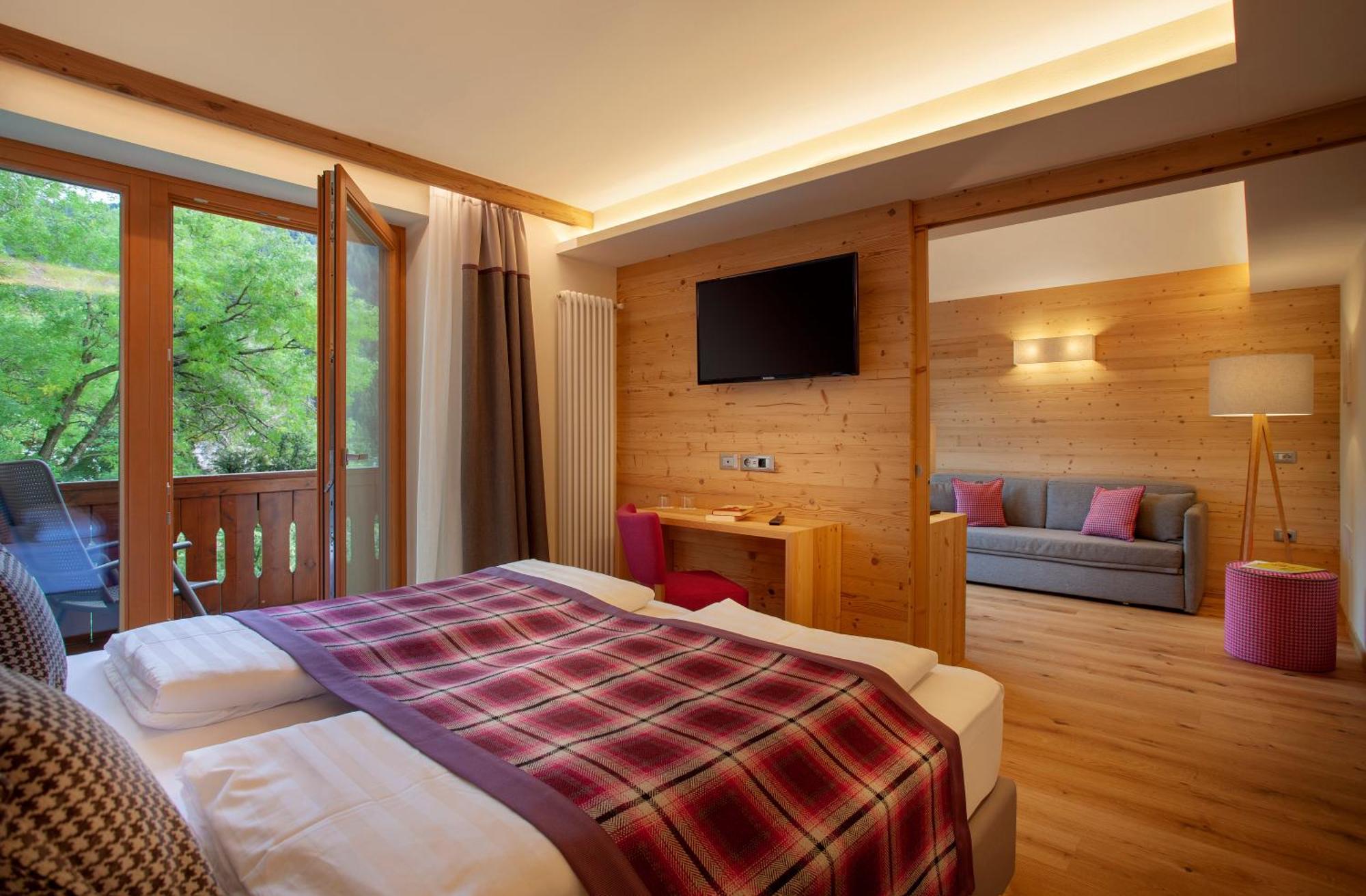 Active Hotel Monte Giner メッツァーナ 部屋 写真